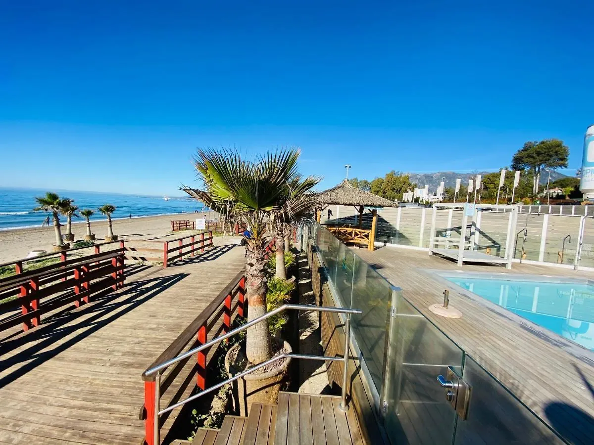 Studio-Near The Beach, Bbq And Seawater Pool Marbella Apartment